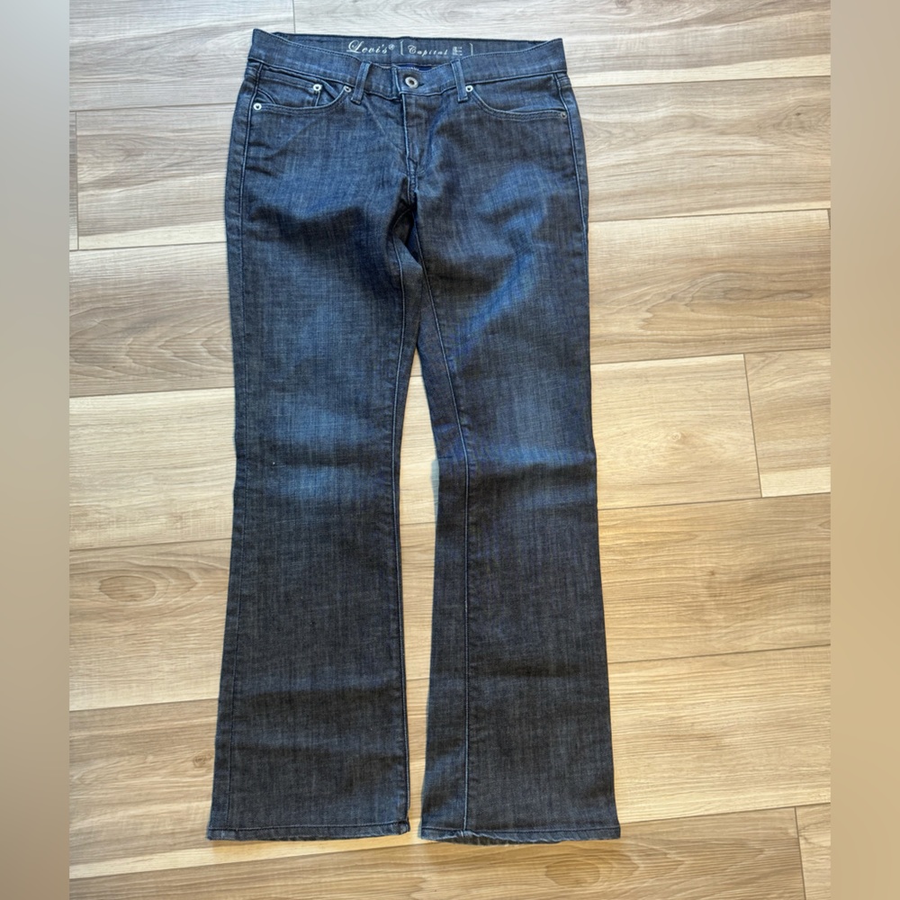 Levis Capital E, Swank low slim boot.  Size 28.